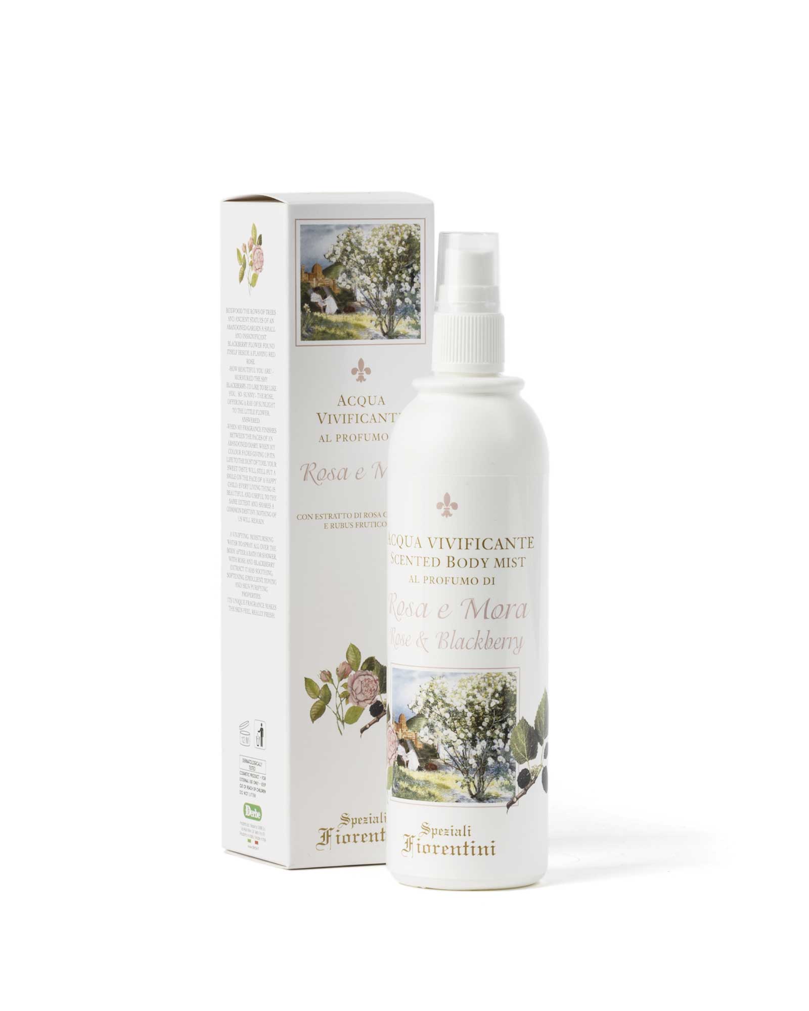 Rose and blackberry life-giving water - Florentine apothecaries - Derbe