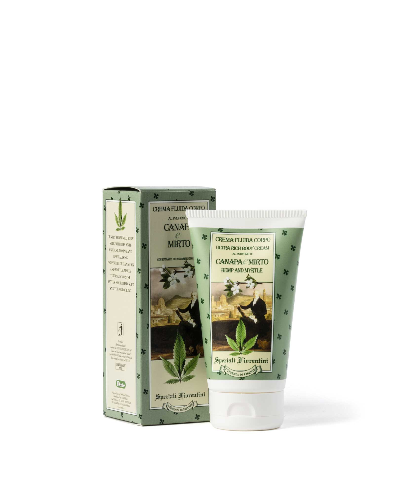 Fluid Body Cream with Hemp and Myrtle – Speziali Fiorentini – Derbe