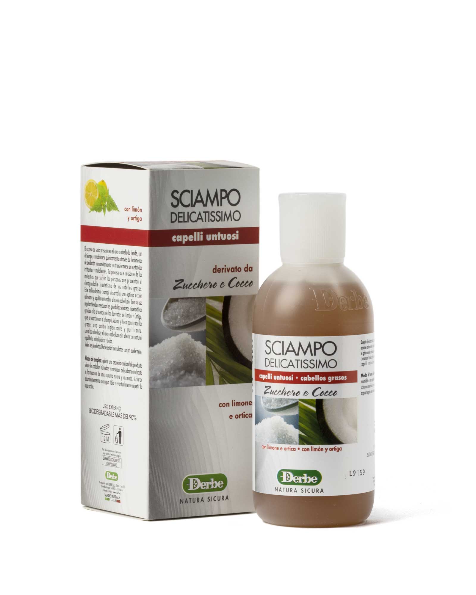 Champú muy delicado para cabello graso - Derbe