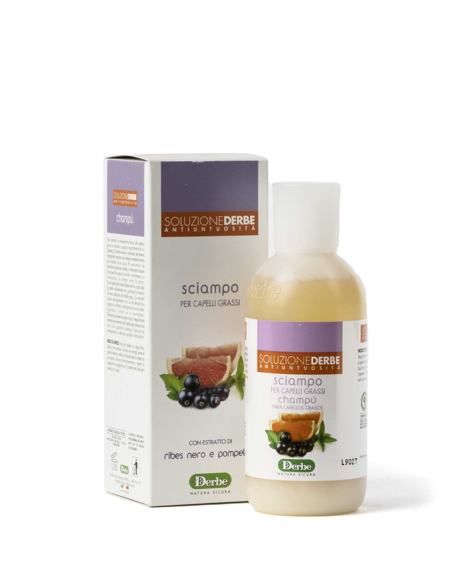 Champú para cabello graso – Derbe